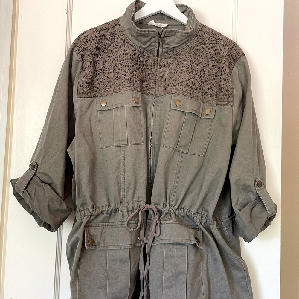 BLU PEPPER Plus gray jacket 3XL